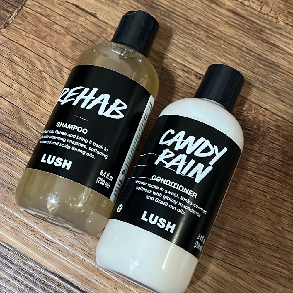 Lush Shampoo + Conditioner